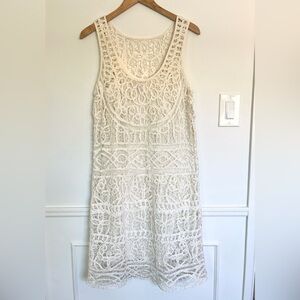 Lucky Brand crotched lace dress